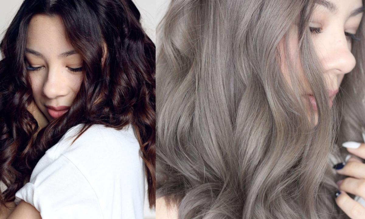 How to recolour hair from black in light