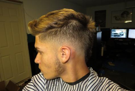 How to cut mohawk