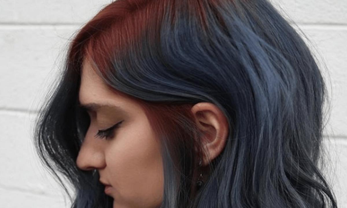 How to paint over black hair color