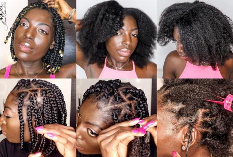 How to make braids on all head independently