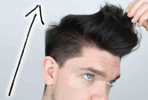 How to style male hair