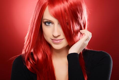 How to recolour hair in red color