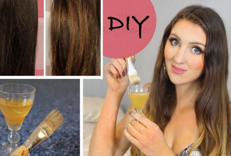 How to make to ombra on hair