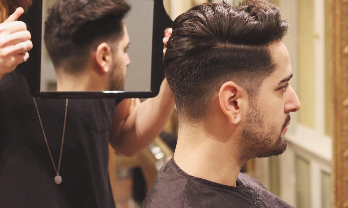 How to do fashionable men's hair