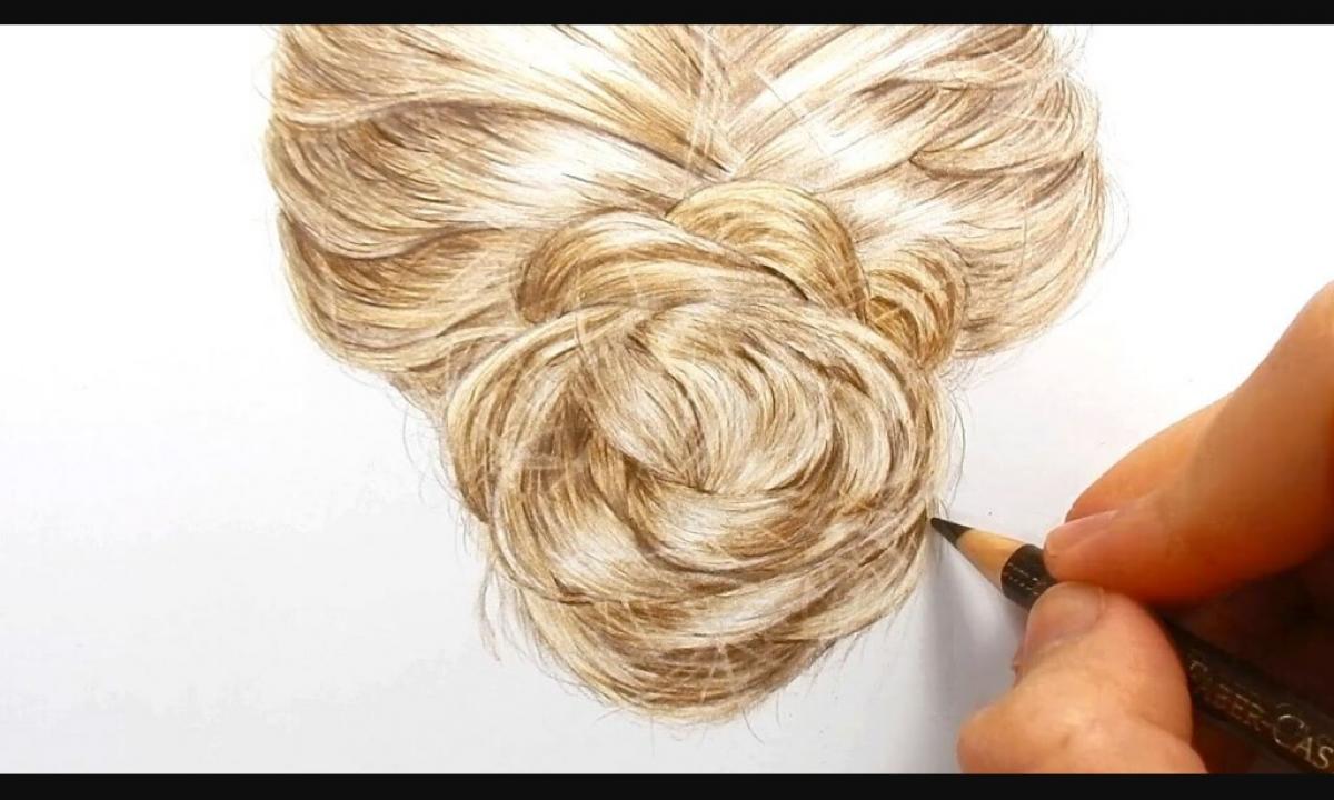 How to paint melirovanny hair
