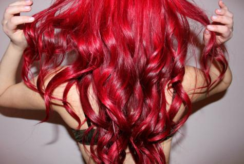 How to paint red hair