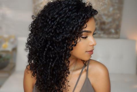 How to do hair on curly hair