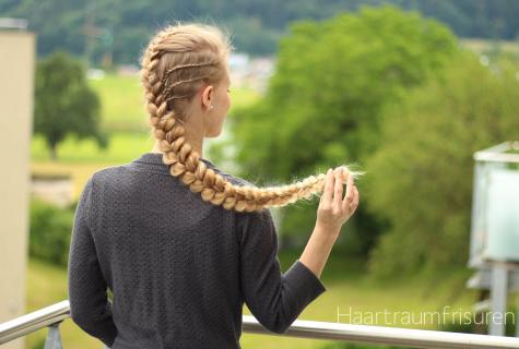 How to spin plait on hair