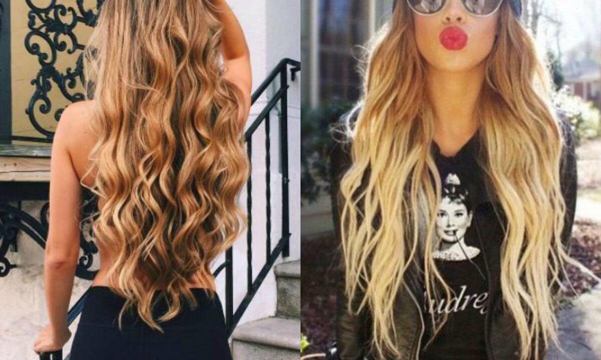 How to style hair waves