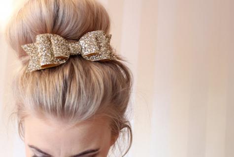 New Year's hairstyle to the girl: how to make with own hands