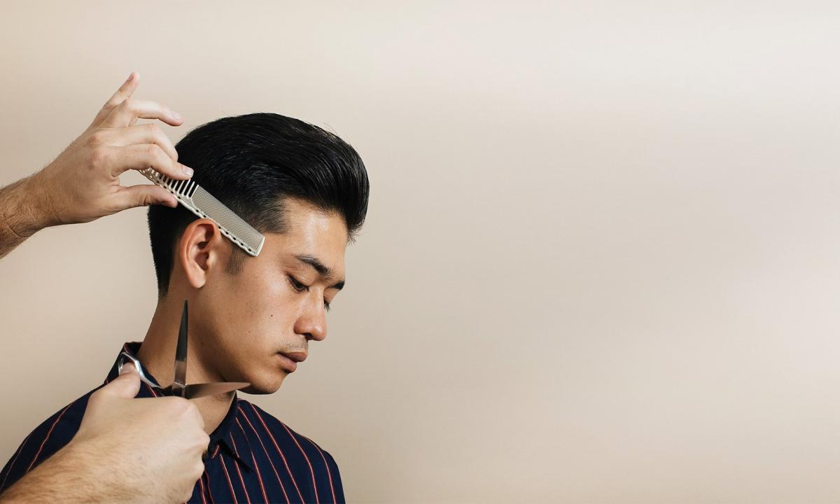 How to make hairstyle of hair the machine
