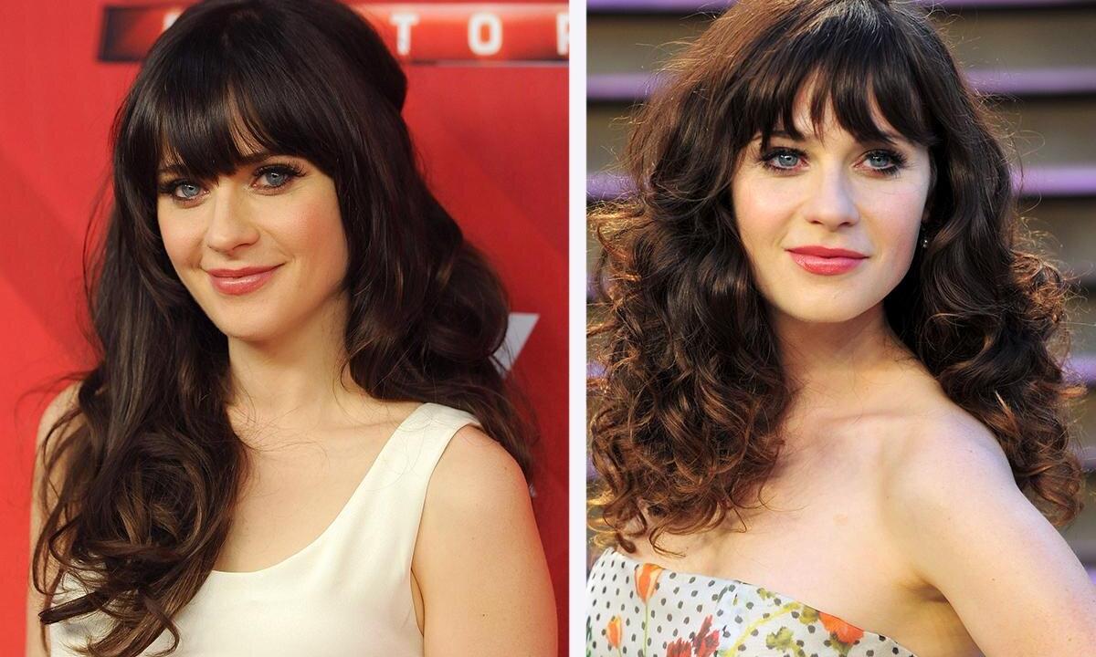 How to cut thick bangs