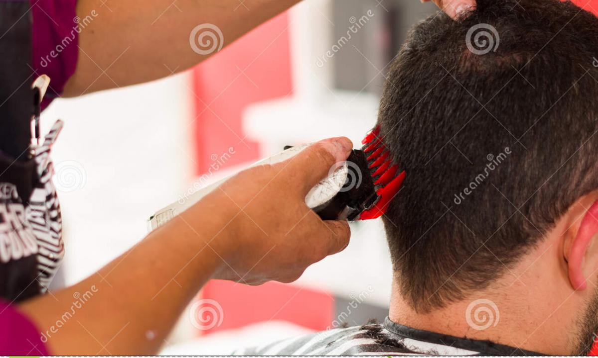 How to cut the machine for hair