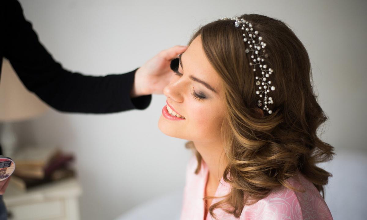How to do wedding hair of the house