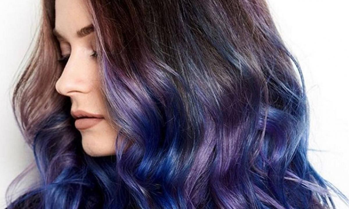 How to paint hair in dark color