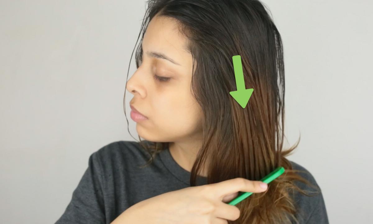 How to make bang on long hair
