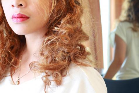 How to make curls on average hair