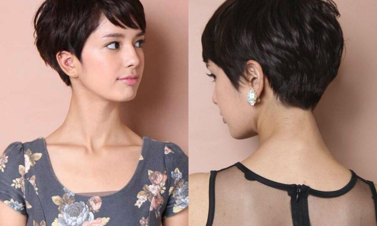 How to cut caret hairstyle with corner