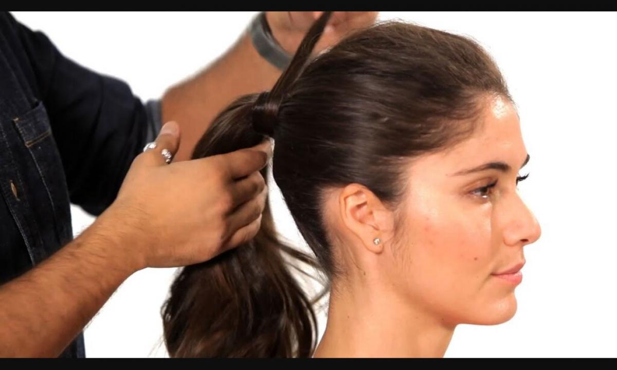 How to do hair from long hair