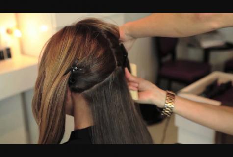 How to style extension hair