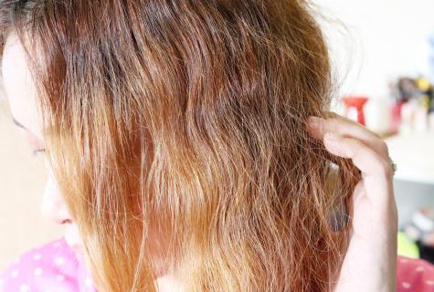How to strengthen hair after coloring