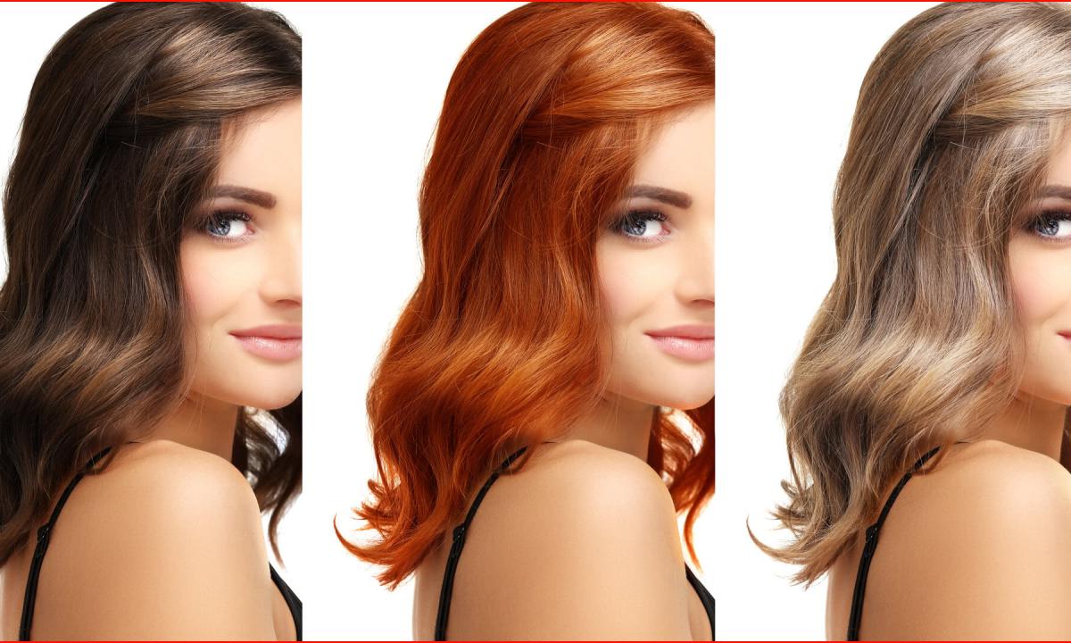 How to be recoloured from the colored brunette in the blonde