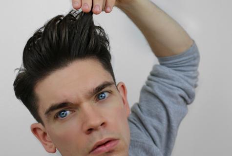 How to style hair gel