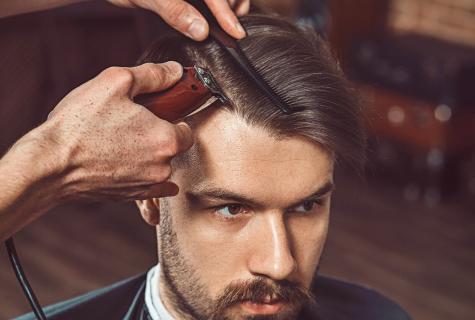 How to cut the machine men's hairstyles