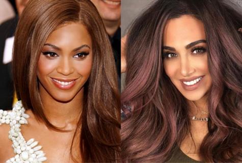 How to recolour hair from black in brown