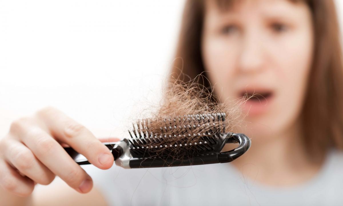 How to prevent the section of hair