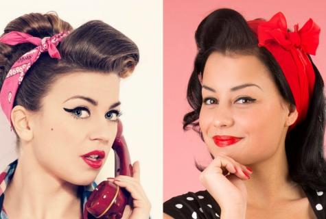 How to pin up hair