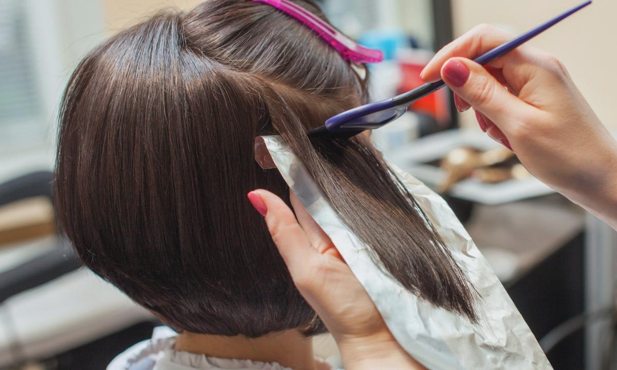 How to dye hair professional paint