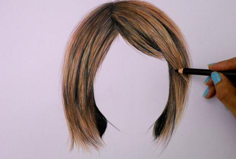 How to paint long hair