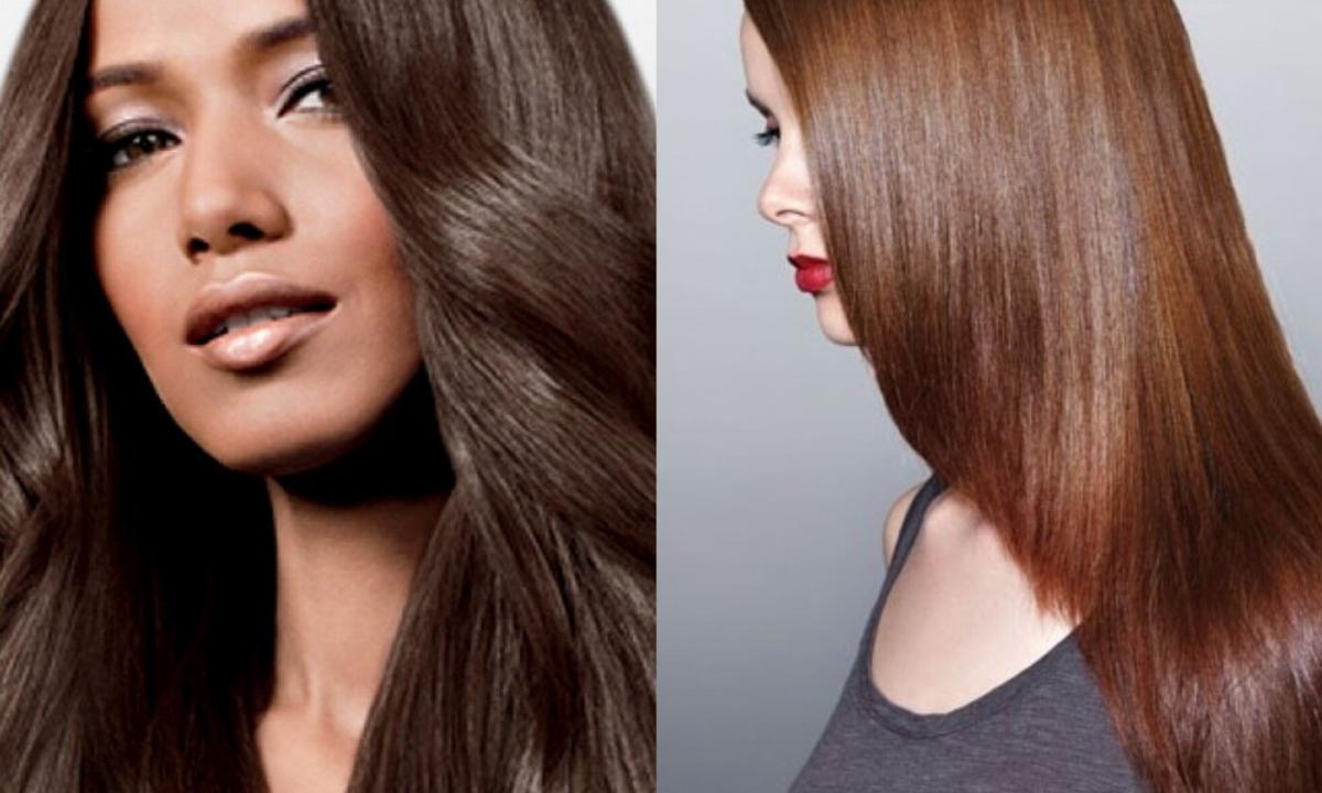 How to change hair color from black for chestnut