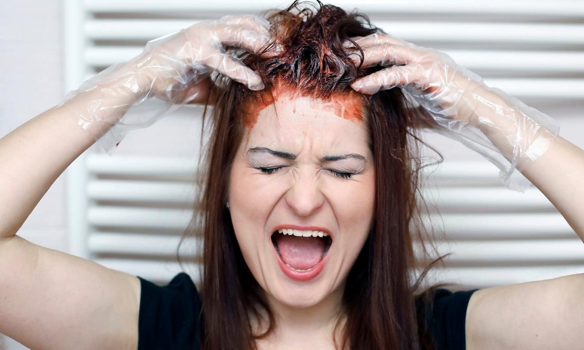 How to get rid of paint on hair
