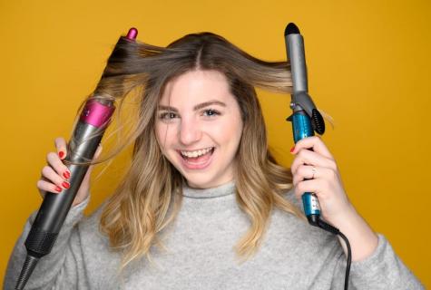 How to wind hair without hair curlers and the curling iron in house conditions