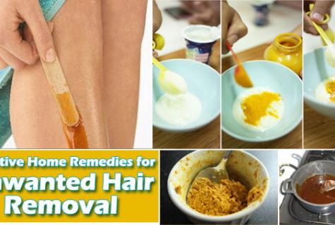How to remove the fat content of hair