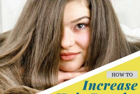 How to increase density of hair