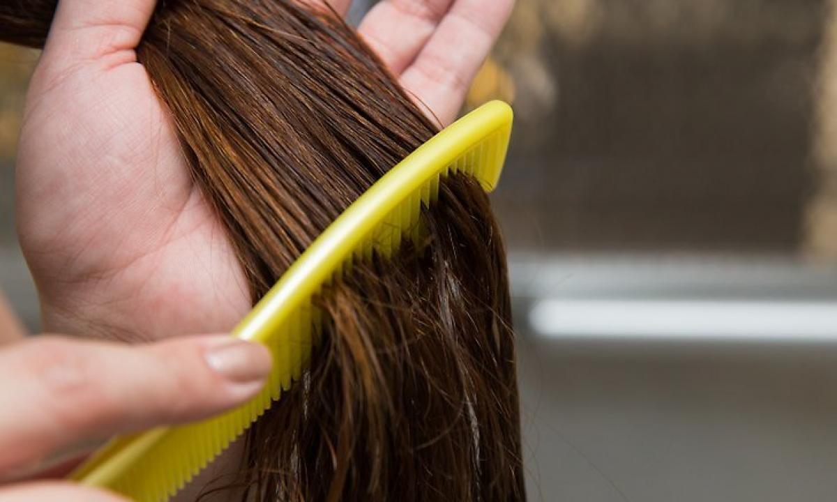 How to cure dry tips of hair