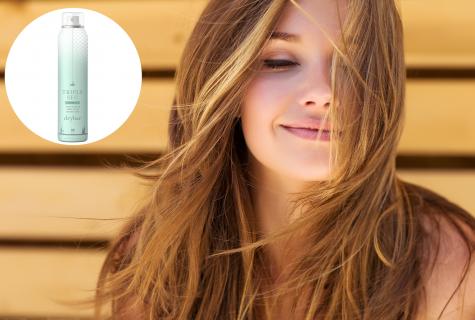 How to use dry shampoo without harm for hair