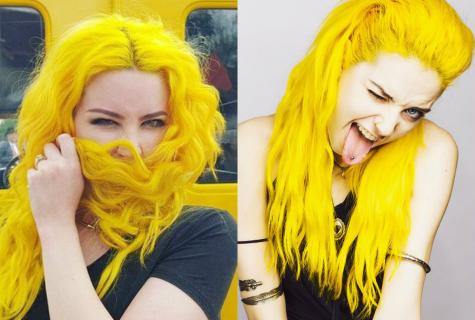 How to dye hair without yellowness