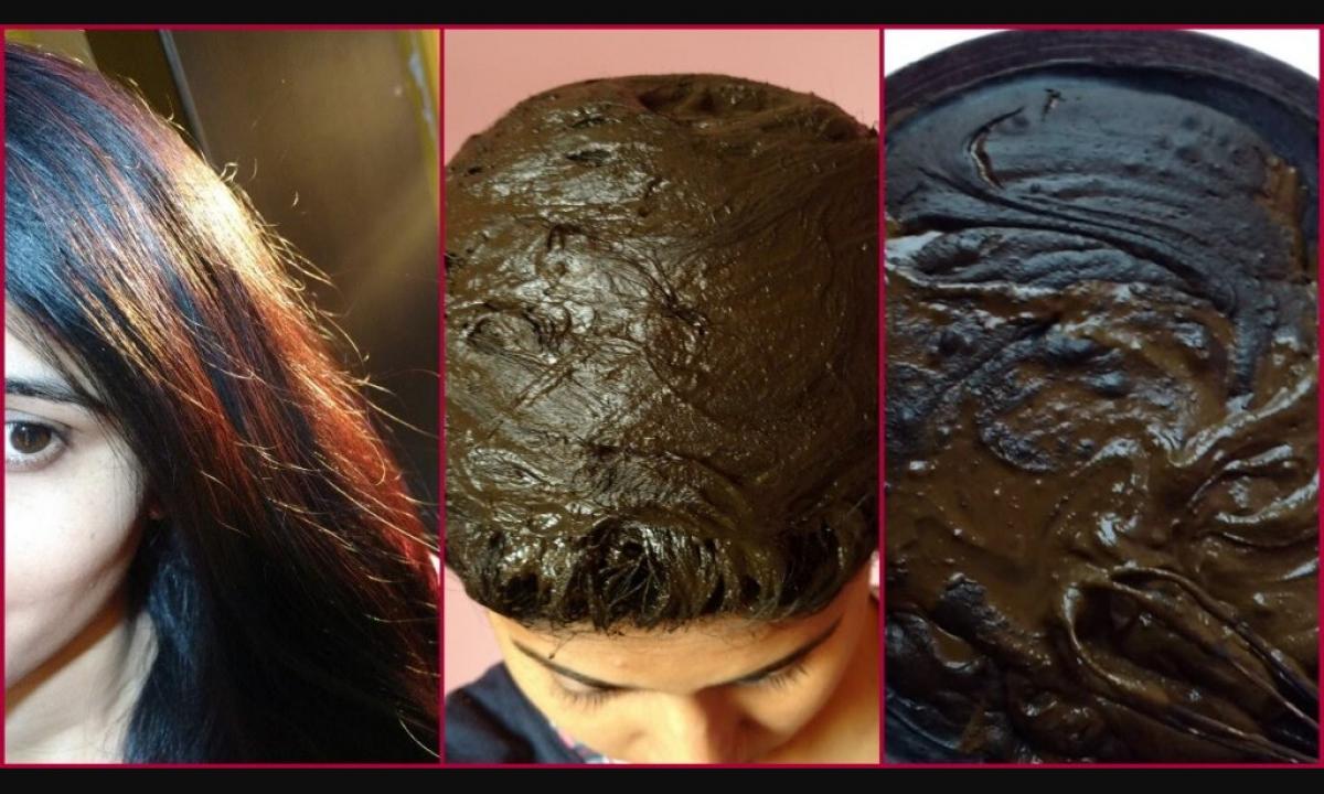 How to dye dark hair henna