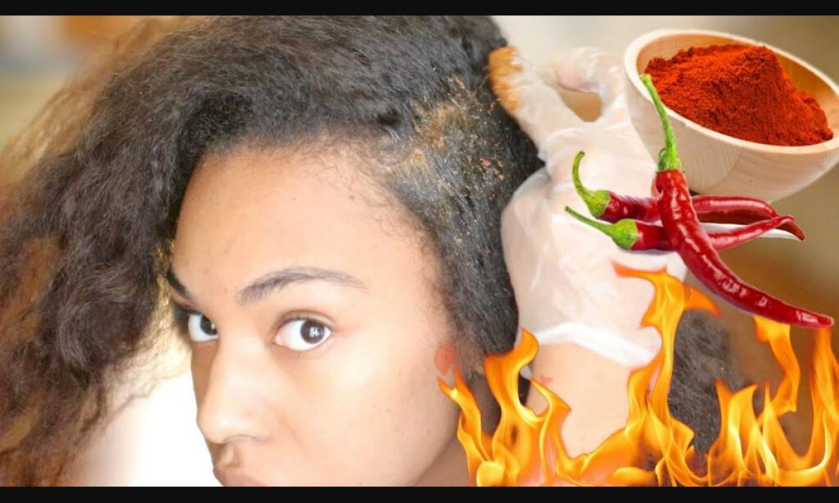 How to make hair is more dense by means of pepper tincture