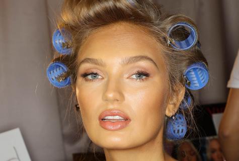 How to sleep on hair curlers with pleasure: 8 steps to creation of magnificent curls
