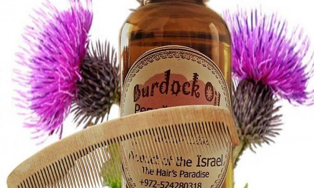 What burdock oil is the best of all for hair