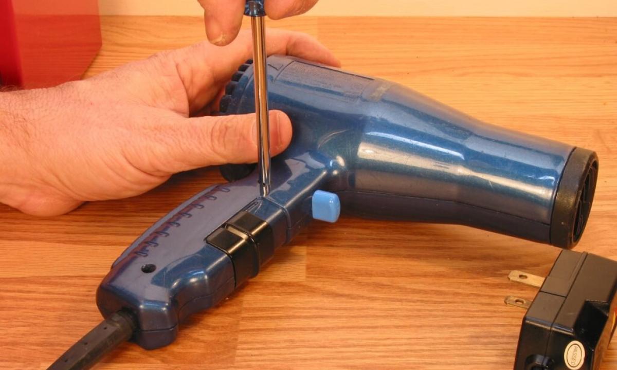 How to repair the hair dryer