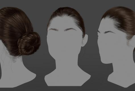 How to make laying on average hair?
