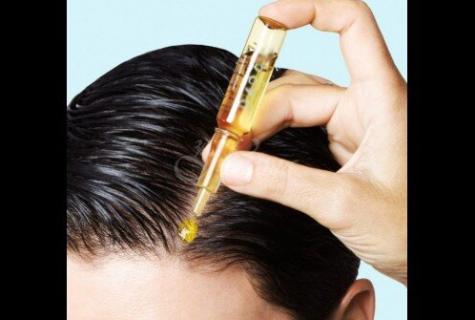 How to use ampoules for growth of hair
