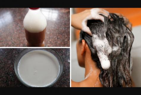 How to prepare shampoo from mummy