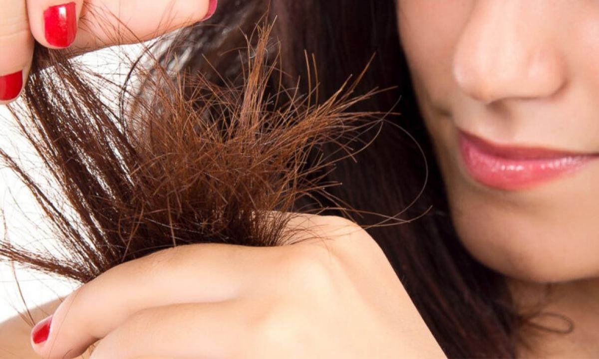 Essential oils - effective remedy for split ends of hair